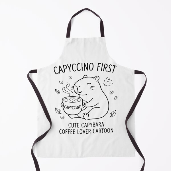 Item preview, Capyccino First - Cute Capybara Coffee Lover designed and sold by Brexmore3.