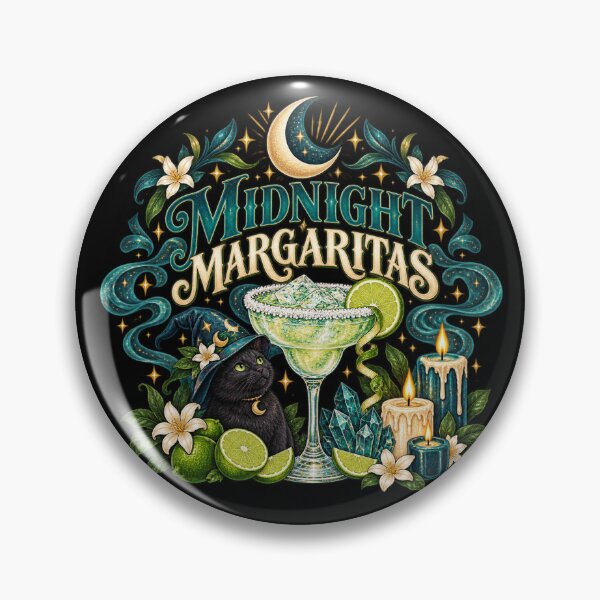 Item preview, Midnight Margaritas, Practical Magic Tee, Retro Halloween Movie Shirt, Owens Sisters Witchy Halloween Tee designed and sold by CatiaStudioArt.