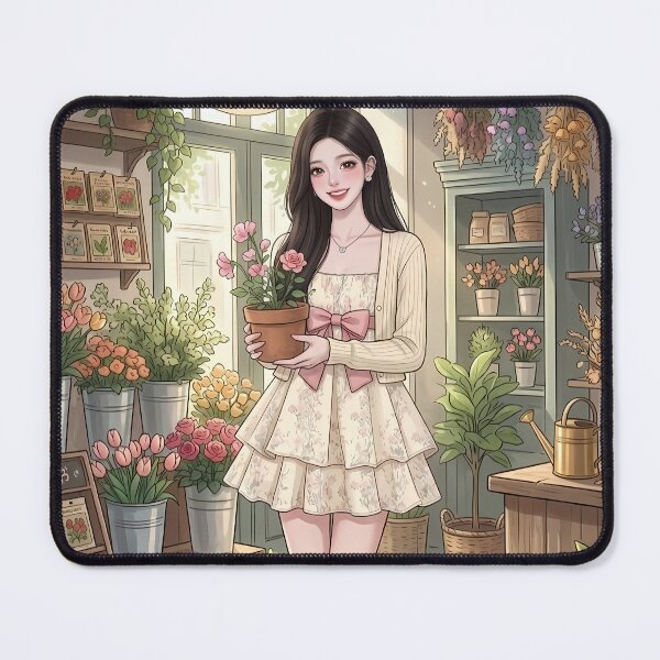 Item preview, Bookstore Lolita Girl designed and sold by nammonartstudio.