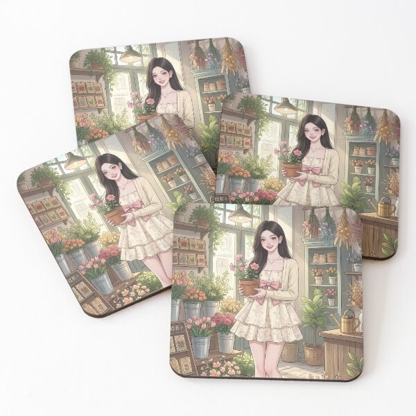 Item preview, Bookstore Lolita Girl designed and sold by nammonartstudio.
