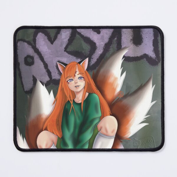 Item preview, Akyu the Kitsune Five-Tailed Fox designed and sold by Nekogobido.