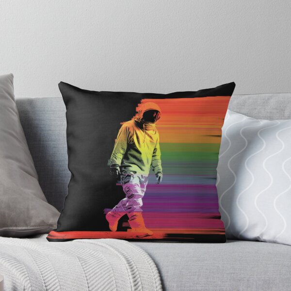 Item preview, Astronaut walking in colorful space designed and sold by anytka.