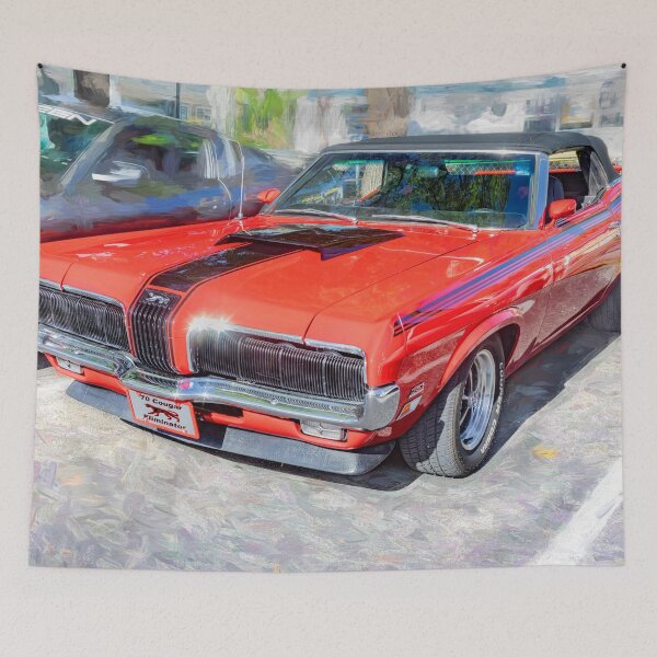 Item preview, 1970 Red Mercury Cougar 351 Eliminator designed and sold by RichFrancoCars.