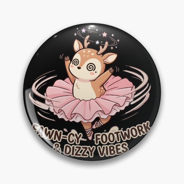 Item preview, Fawn-cy Footwork Dizzy Vibes designed and sold by JoseloRochaArt.