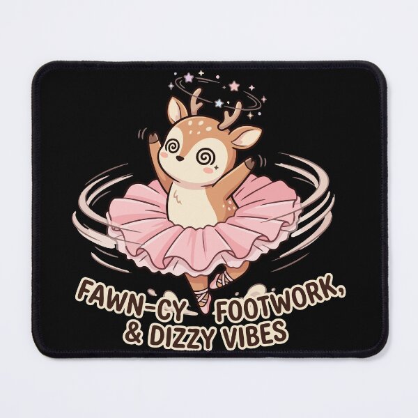 Item preview, Fawn-cy Footwork Dizzy Vibes designed and sold by JoseloRochaArt.