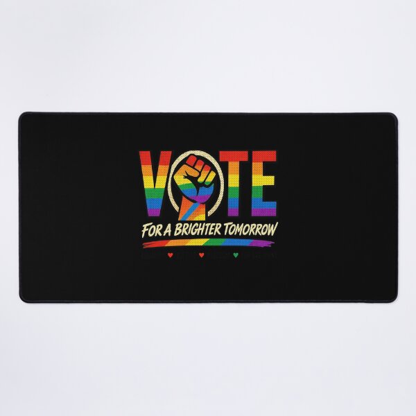 Item preview, LGBTQ Vote People Power – Pride Equality Democracy designed and sold by TEEJAMBOREE.