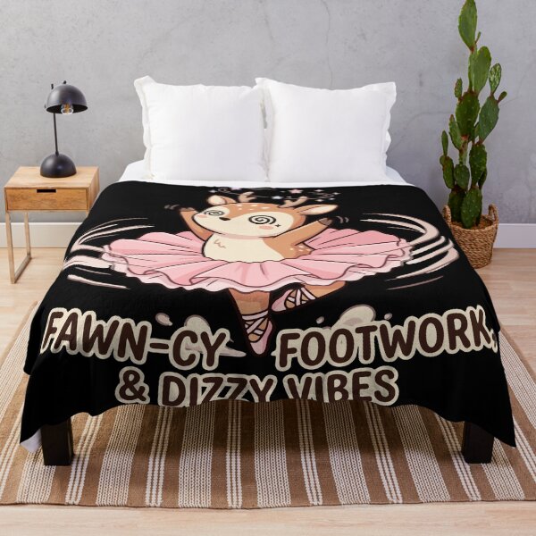 Item preview, Fawn-cy Footwork Dizzy Vibes designed and sold by JoseloRochaArt.