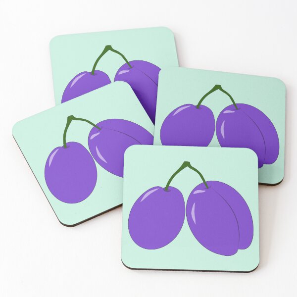 Item preview, Plums, purple, sweet fruits designed and sold by PoppyPurple.