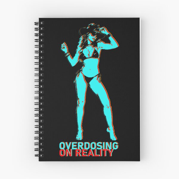 Item preview, Overdosing On Reality Glitch Typography Girl designed and sold by Edwere.