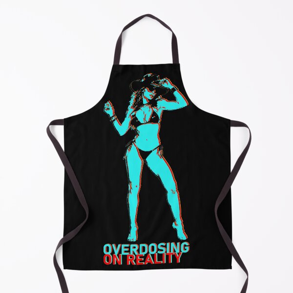 Item preview, Overdosing On Reality Glitch Typography Girl designed and sold by Edwere.