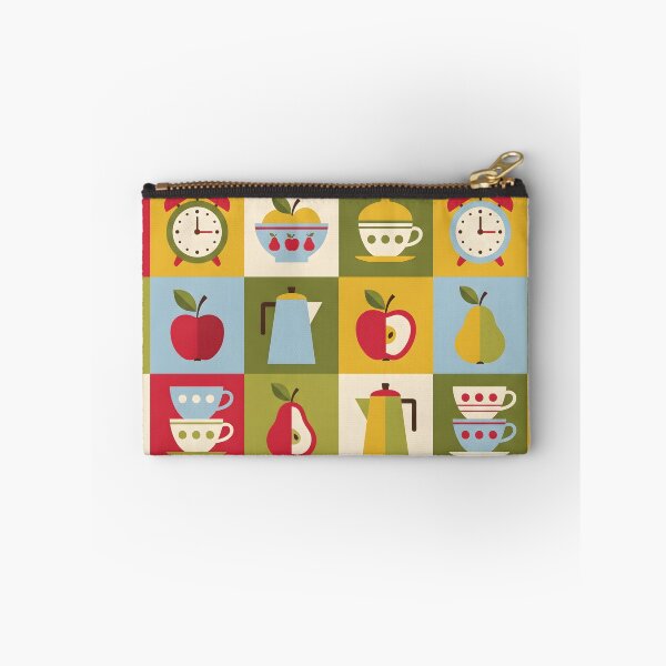 Item preview, Mid-Century Retro Kitchen Pattern - Scandi Folk Art designed and sold by ShabanMerch.