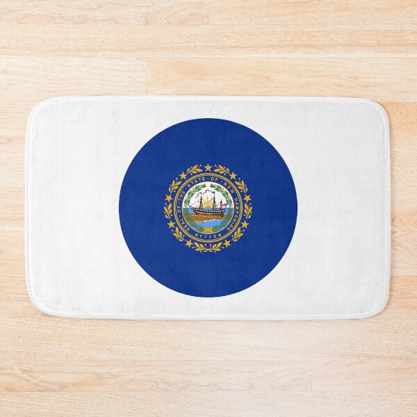 Item preview, New Hampshire Circle Flag Moving Away Gift, Homesick NH Present designed and sold by shitpostee.