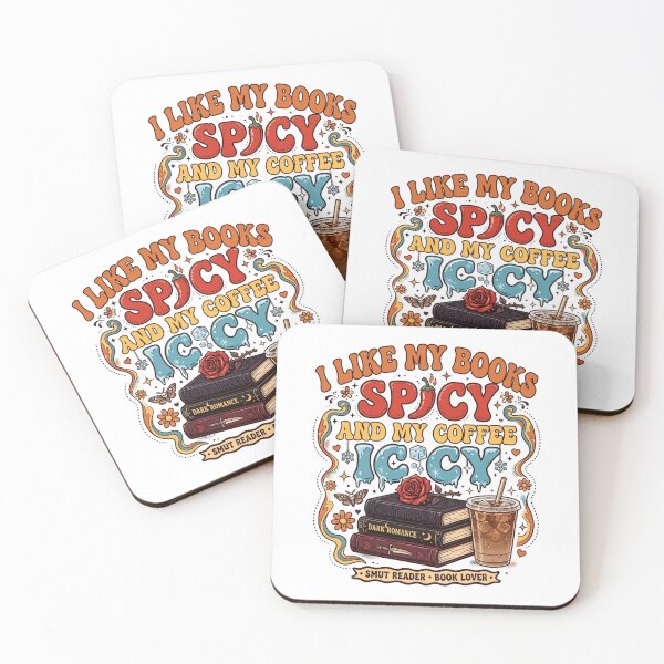 Item preview, I Like My Books Spicy And My Coffee Icy Shirt | Dark Romance Smut Reader | Funny Book Lover Iced Coffee designed and sold by StyxIND.