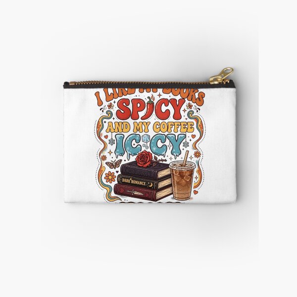 Item preview, I Like My Books Spicy And My Coffee Icy Shirt | Dark Romance Smut Reader | Funny Book Lover Iced Coffee designed and sold by StyxIND.