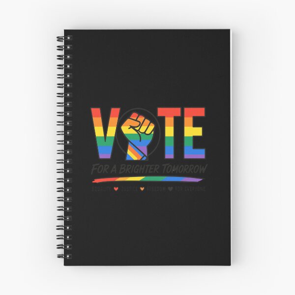 Item preview, LGBTQ Vote People Power – Pride Equality Democracy designed and sold by TEEJAMBOREE.