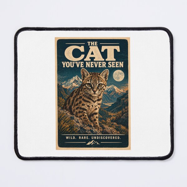 Item preview, The Cat You've Never Seen designed and sold by gabicoutodesign.