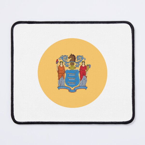 Item preview, New Jersey Circle Flag Moving Away Gift, Homesick NJ Present designed and sold by shitpostee.
