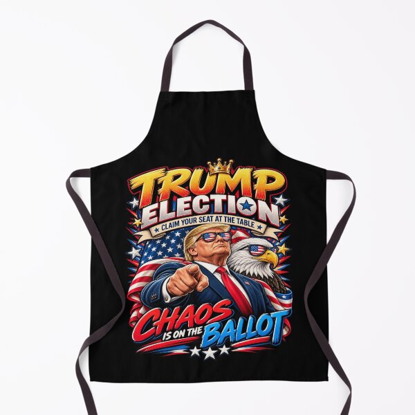 Item preview, Trump Election – Chaos Is on the Ballot Political Satire designed and sold by MAJCO-ART.