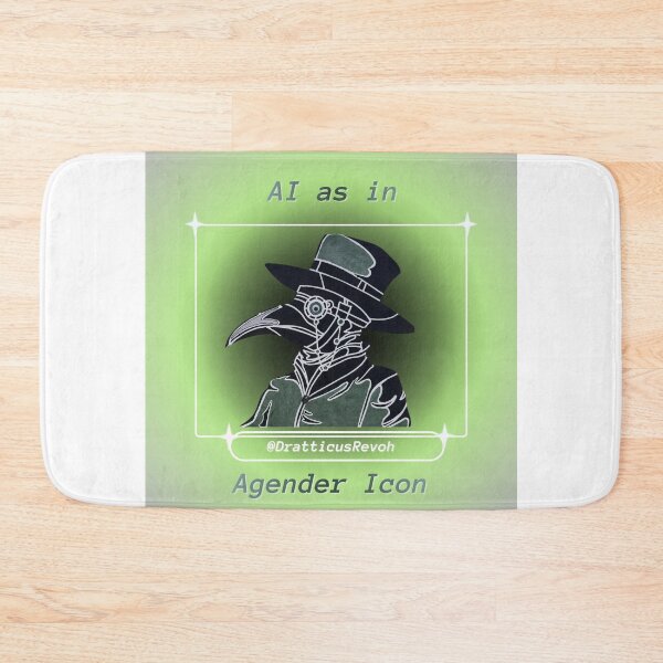 Item preview, Agender: AI As In Agender Icon designed and sold by DratticusRevoh.