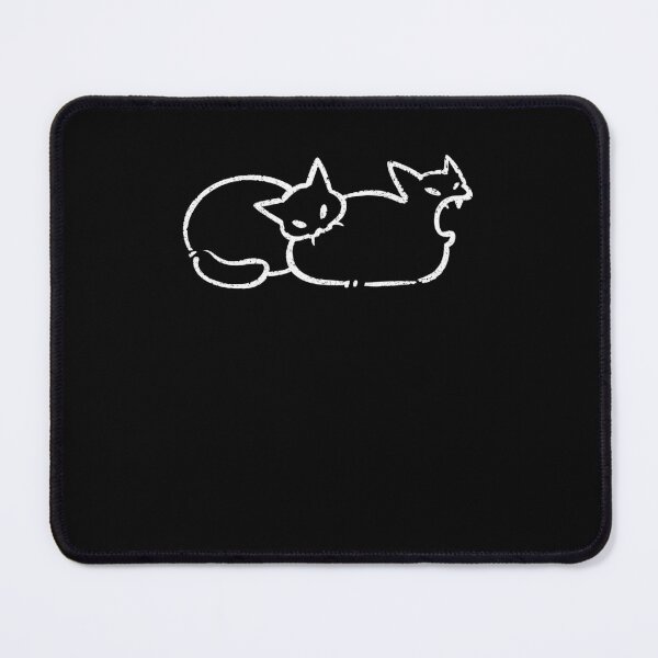 Item preview, Cat Biting Cat Butt Funny Meme designed and sold by suhairee-studio.