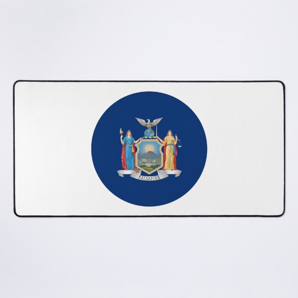 Item preview, New York Circle Flag Moving Away Gift, Homesick NY Present designed and sold by shitpostee.
