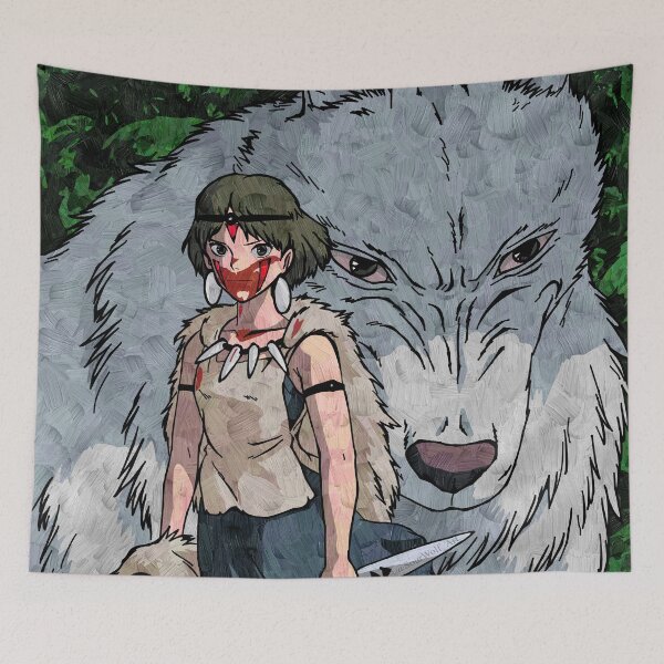 Item preview, San & Moro designed and sold by SourWolf_Art.