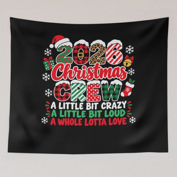 Item preview, Christmas Crew 2026 Family Christmas Xmas Pajamas Matching Group Squad designed and sold by clothesy7.