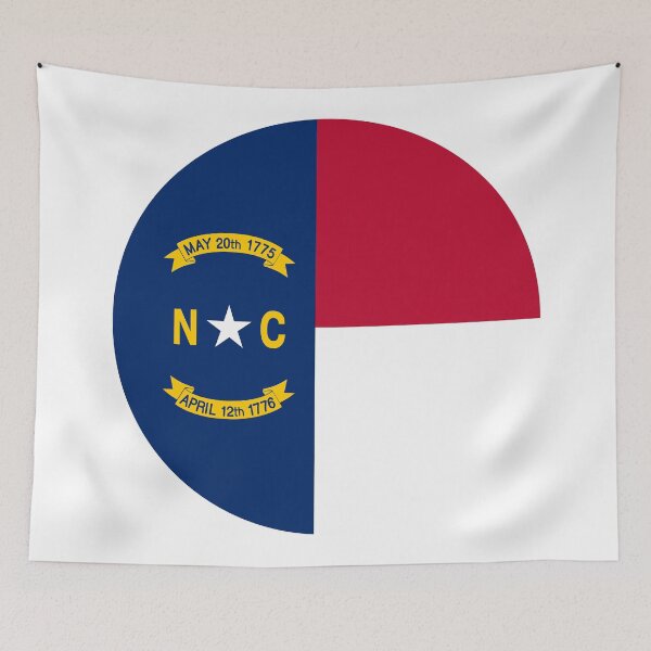 Item preview, North Carolina Circle Flag Moving Away Gift, Homesick NC Present designed and sold by shitpostee.