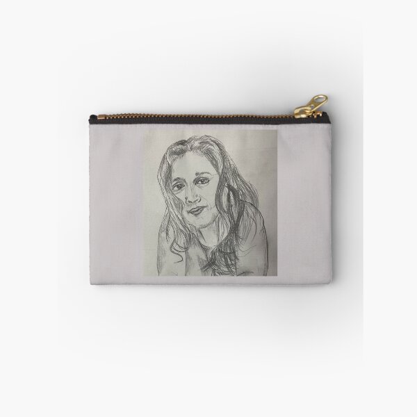 Item preview, Hand drawn wavy haired women designed and sold by breezeofart.