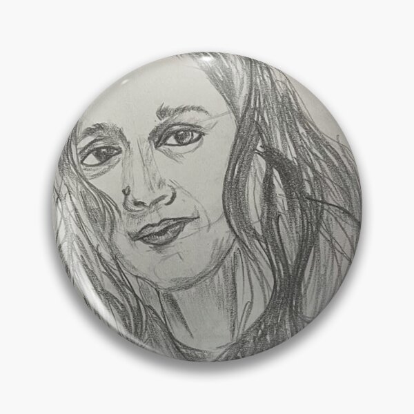 Item preview, Hand drawn wavy haired women designed and sold by breezeofart.