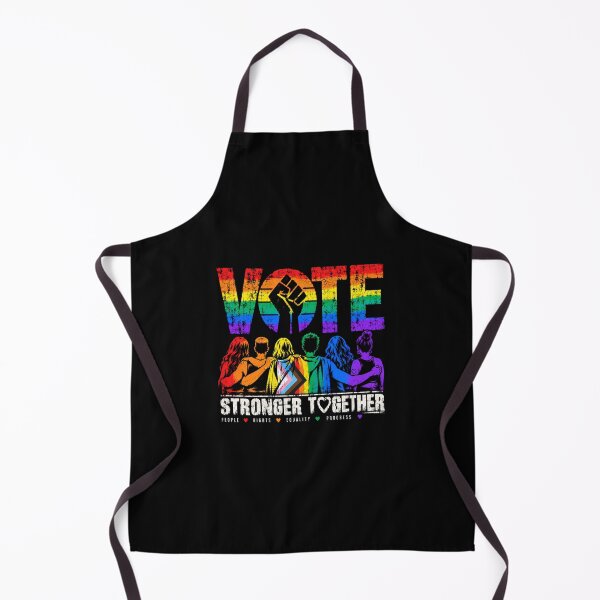 Item preview, Vote People Power – Pride Equality Democracy designed and sold by TEEJAMBOREE.