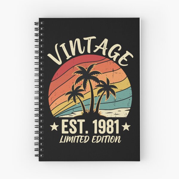Item preview, Vintage Est. 1981 Limited Edition Born 1981 43rd Birthday designed and sold by PopStars1993.