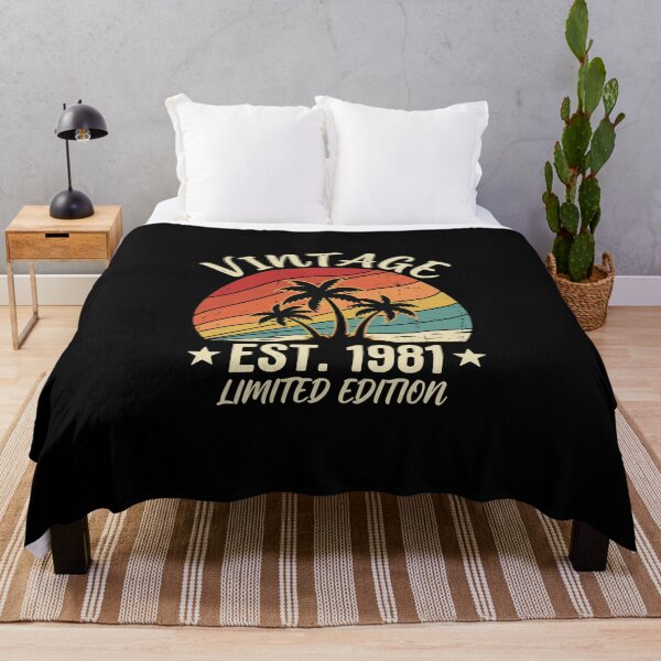 Item preview, Vintage Est. 1981 Limited Edition Born 1981 43rd Birthday designed and sold by PopStars1993.