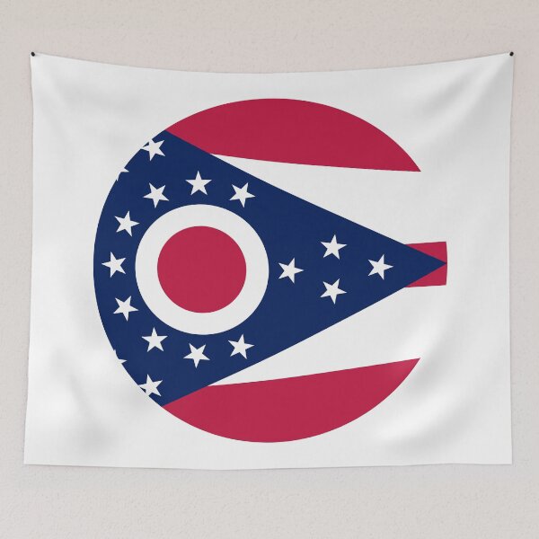 Item preview, Ohio Circle Flag Moving Away Gift, Homesick OH Present designed and sold by shitpostee.