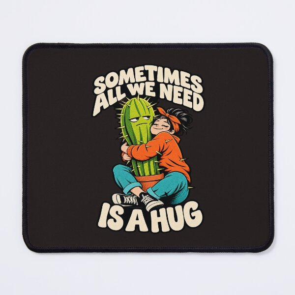 Item preview, Sometimes All We Need Is a Hug, Prickly Friendship. designed and sold by Endless7Art.