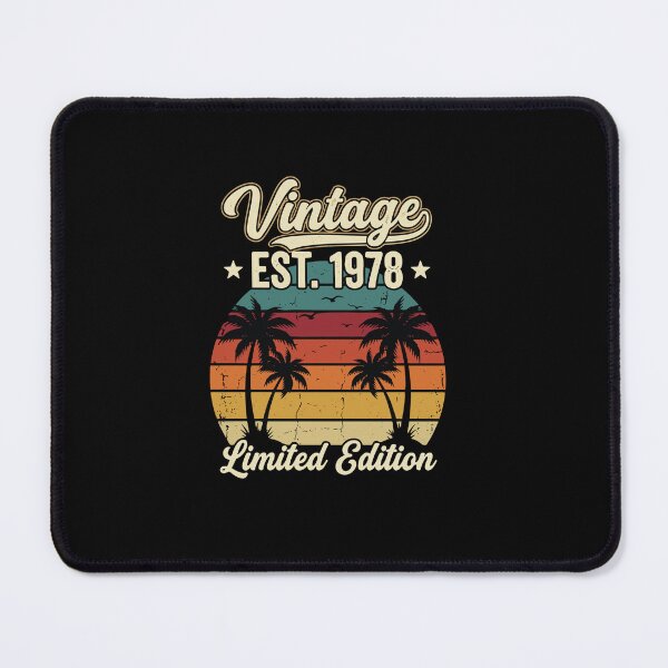 Item preview, Vintage Est. 1978 Limited Edition Born In 1978 Birthday Men Women designed and sold by PopStars1993.