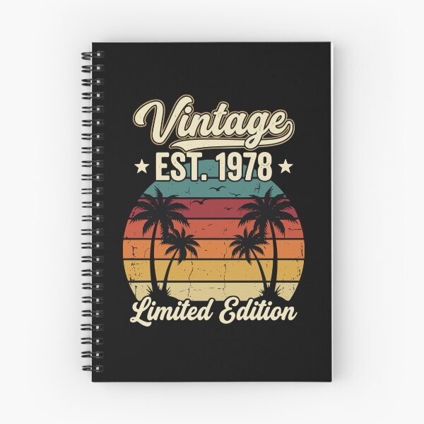 Item preview, Vintage Est. 1978 Limited Edition Born In 1978 Birthday Men Women designed and sold by PopStars1993.