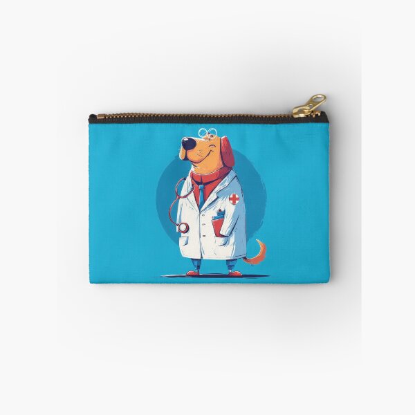 Item preview, Dog dressed as a doctor in a clinic designed and sold by anytka.