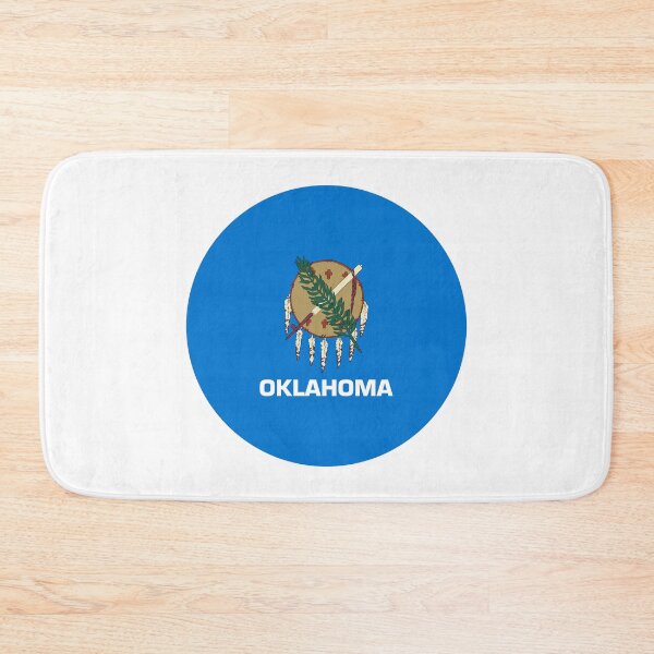 Item preview, Oklahoma Circle Flag Moving Away Gift, Homesick OK Present designed and sold by shitpostee.