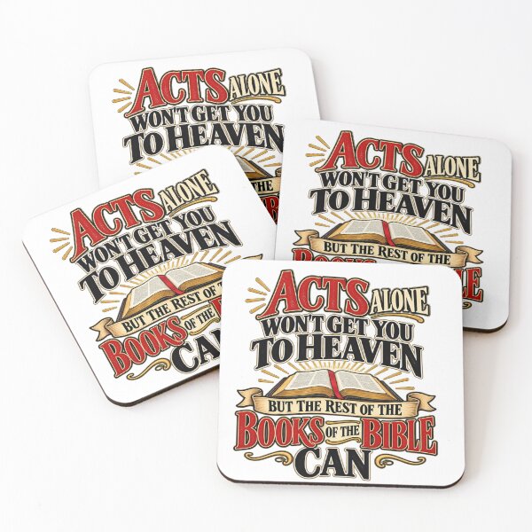 Item preview, Acts Alone Won’t Get You to Heaven designed and sold by purrtees.