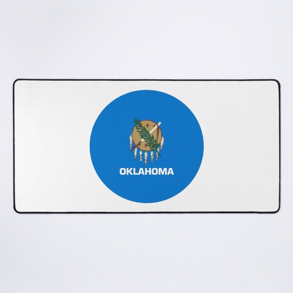 Item preview, Oklahoma Circle Flag Moving Away Gift, Homesick OK Present designed and sold by shitpostee.