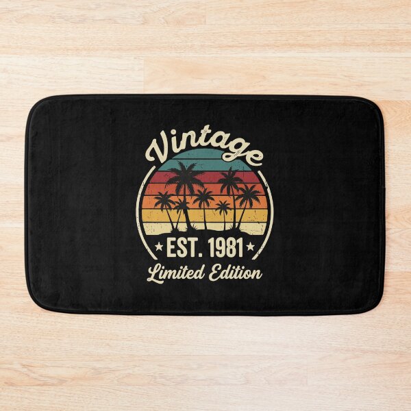 Item preview, Vintage Est. 1981 Limited Edition Birthday Born 1981 Men Women designed and sold by PopStars1993.