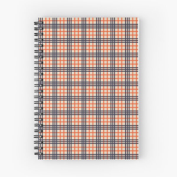Item preview, Orange & Space Cadet Checkered Preppy Grid Pattern | Retro Orange Navy Checkered Preppy Aesthetic | Vintage Collegiate Orange Space Cadet Grid Design designed and sold by VivaFy.