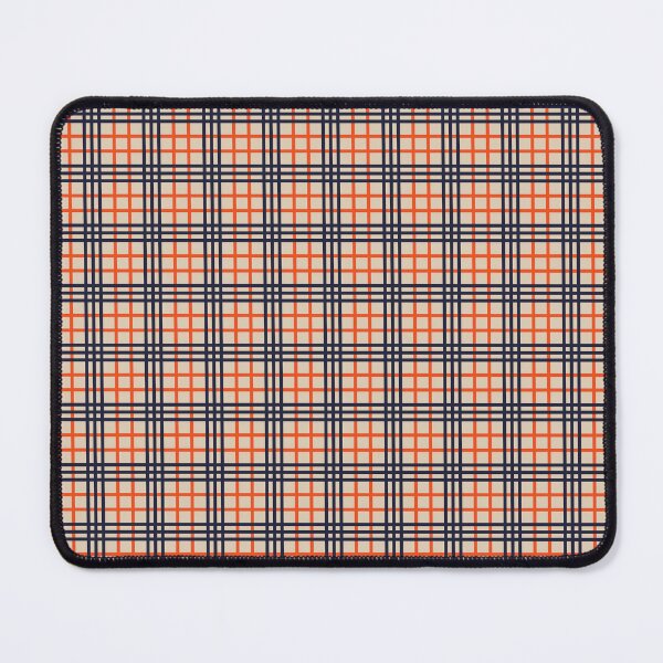 Item preview, Orange & Space Cadet Checkered Preppy Grid Pattern | Retro Orange Navy Checkered Preppy Aesthetic | Vintage Collegiate Orange Space Cadet Grid Design designed and sold by VivaFy.