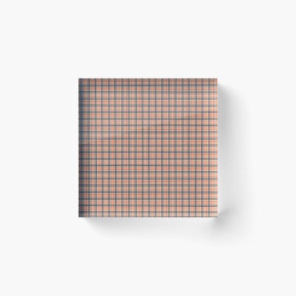 Item preview, Orange & Space Cadet Checkered Preppy Grid Pattern | Retro Orange Navy Checkered Preppy Aesthetic | Vintage Collegiate Orange Space Cadet Grid Design designed and sold by VivaFy.