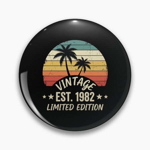 Item preview, Vintage Est. 1982 Limited Edition Birthday Born In 1982 designed and sold by PopStars1993.