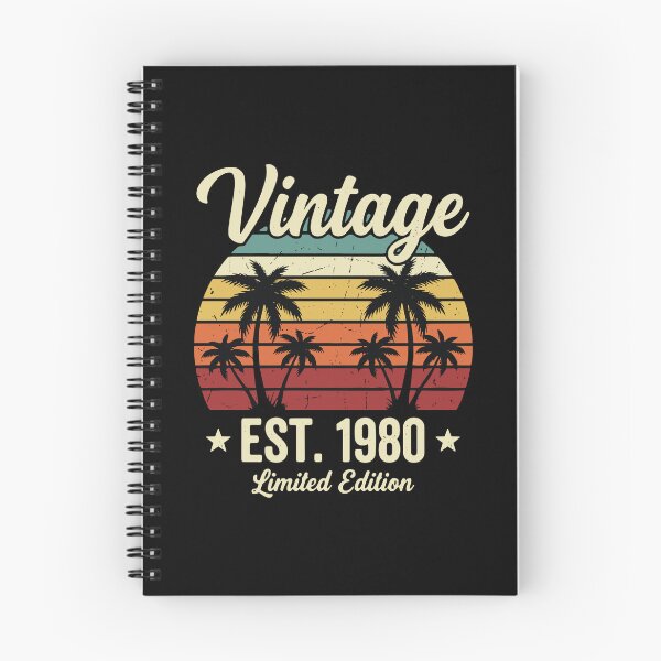 Item preview, Vintage Est. 1980 Limited Edition Born In 1980 Birthday Retro designed and sold by PopStars1993.