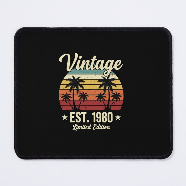Item preview, Vintage Est. 1980 Limited Edition Born In 1980 Birthday Retro designed and sold by PopStars1993.