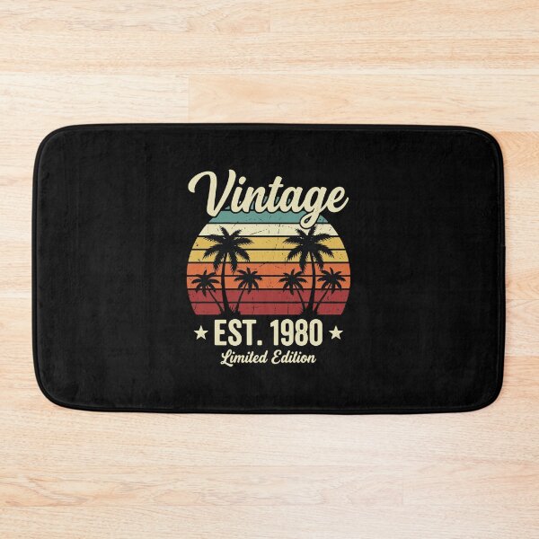 Item preview, Vintage Est. 1980 Limited Edition Born In 1980 Birthday Retro designed and sold by PopStars1993.