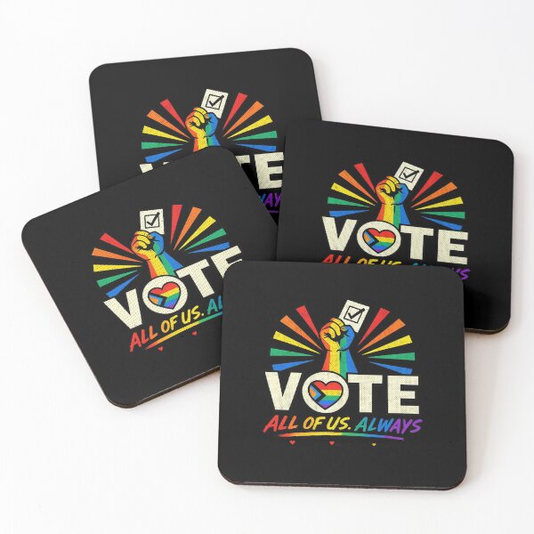 Item preview, Vote People Power – Pride Equality Democracy designed and sold by TEEJAMBOREE.